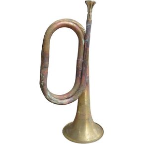 Marching Bugle Blowing Bugle Musical Instrument Retro in Kuwait