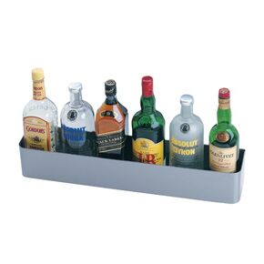 FSE 373-KR-S-30 Silver Series 30" Full Length Single Speed Rail, Stainless Steel, Wall-Mounted Bar Bottle Holder, Speed Rack for Standard and Liter Bottles in Kuwait