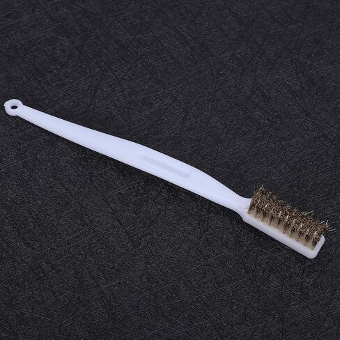 Wire Brush Steel Wire Brush Cleaning Wire Brush Printer Wire Brush Nozzle Cleaning Wire Brush Good Quality Plastic Handle Removal Cleaning Tool for Printer Nozzle Door Window in Saudi Arabia