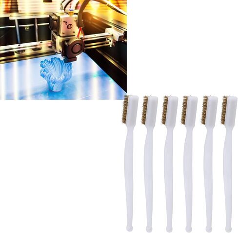 Wire Brush Steel Wire Brush Cleaning Wire Brush Printer Wire Brush Nozzle Cleaning Wire Brush Good Quality Plastic Handle Removal Cleaning Tool for Printer Nozzle Door Window in Saudi Arabia