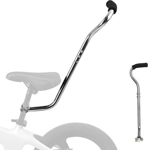 ZUKKA Kids Bike Training Push Handle Safety Trainer Handle Balance Push Bar Kids Bike Learning Handle Push Bar لدراجات الأطفال in Saudi Arabia