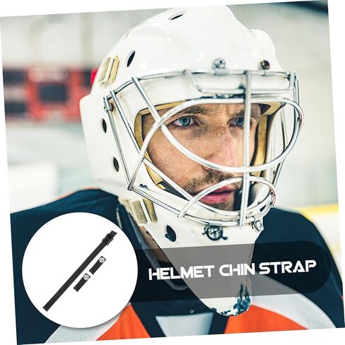 Generic Replacement Hockey Helmet Chin Strap Polyester Sports Chin Strap for Ice Hockey Baseball Helmets Easy to Install Non Deforming Design Long Short in Saudi Arabia