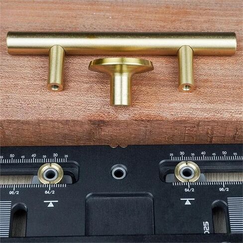 Allsome Woodworker Hand Hole Adjustment Punch Locator Aluminum Alloy Auxiliary Handle Locator Perforating Woodworking Furniture in Saudi Arabia