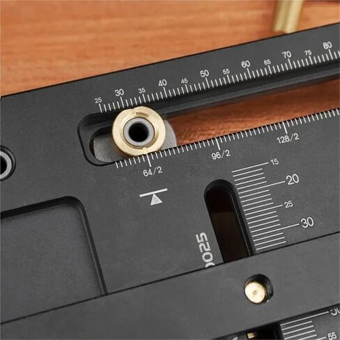 Allsome Woodworker Hand Hole Adjustment Punch Locator Aluminum Alloy Auxiliary Handle Locator Perforating Woodworking Furniture in Saudi Arabia