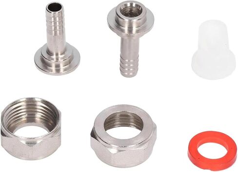 الفولاذ المقاوم للصدأ G5/8 Beer Barrel Faucet Doupler - موزع الملحقات تخمير in Saudi Arabia