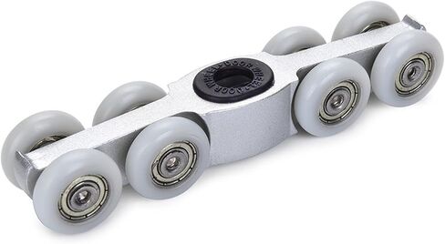 KAK Stainless Steel Glass Hanging Wheels 100KG Glass Sliding Door Rollers Bedroom Meeting Room Wardrobe Door Roller Wheels in Saudi Arabia