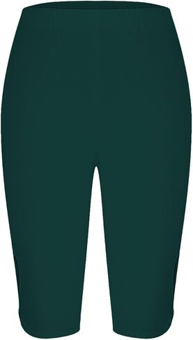 Capri Leggings for Women Knee Length Comfy Lightweight Summer Soft Cut Out Lounge High Waisted Beach Capri Yoga Pants in Kuwait