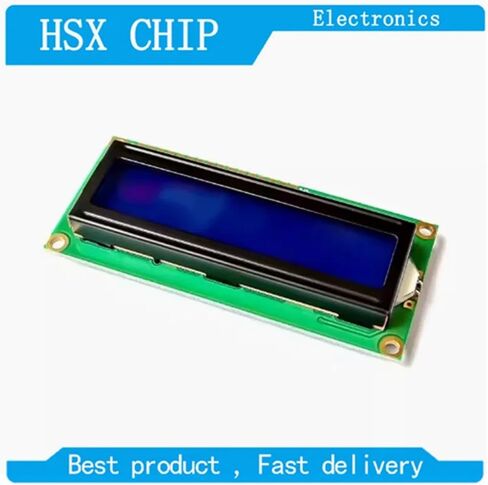 LCD1602 LCD Module Blue/Yellow Green Screen 16x2 حرف LCD Display PCF8574 IIC I2C واجهة 5V (LCD1602 الأخضر) in Saudi Arabia