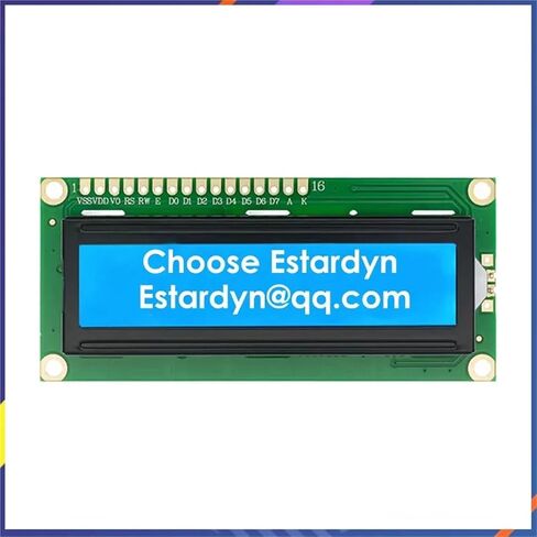 LCD1602 1602 LCD Module Blue/Yellow Green Screen 16x2 Character LCD Display PCF8574T PCF8574 IIC I2C Interface 5V(IIC LCD1602C Blue) in Saudi Arabia