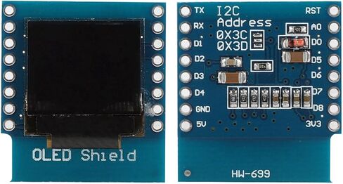 HW 699 066 Inch OLED Display Module with Precise Cuts Stable Materials and Professional Chipset for Development Board Display Function Screen Size 64x48 Pixels in Saudi Arabia