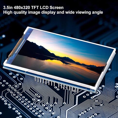 3.5in LCD Screen Module 480x320 Display Wide Viewing Angle with Memory Card Socket SPI Flash Circuit for Development Board (Without Touch) in Saudi Arabia