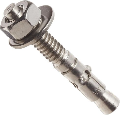 3/8 × 6 1/2 Ultrawedge ، ويدج الخرسانة مرساة ، 304 الفولاذ المقاوم للصدأ - حزمة 2 in Saudi Arabia