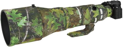 ZZQ & CCF CAMO CAMO Coat for Sigma 300-600mm F4 DG OS Sport Lens Lens Rain Cover-#KHMC Black Camo in Kuwait