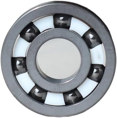 CURAMIC CURAMIC 608 Bearing ZRO2/SI3N4 CERAMIC INLINE SPEED SKATES BEADES 7 Beads 608RS Fast Bering (16 PCS White Ceramic) in Kuwait