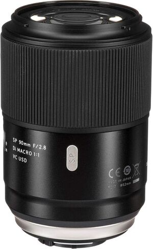 Tamron AFF017C700 SP 90mm F/2.8 Di VC USD 1:1 Macro for Canon Cameras (Black) in Saudi Arabia