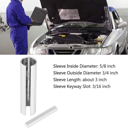 Pulley Bore Reducer Sleeve Adapter for 5/8 to 3/4 Inch Shaft with Key Bushing in Saudi Arabia