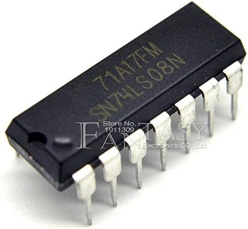 100PCS SN74LS08N DIP14 SN74LS08 DIP HD74LS08P 74LS08 SN74LS08 HD74LS08P DIP-14 New and Original IC in Kuwait