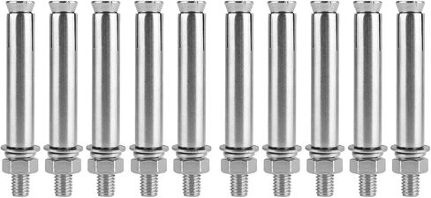 10pcs m8x80 مسامير تمدد 304 ملحق أداة تمدد الفولاذ المقاوم للصدأ in Saudi Arabia