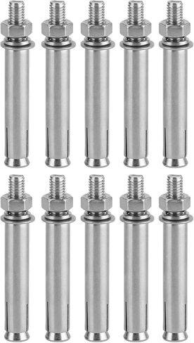 10pcs m8x80 مسامير تمدد 304 ملحق أداة تمدد الفولاذ المقاوم للصدأ in Saudi Arabia