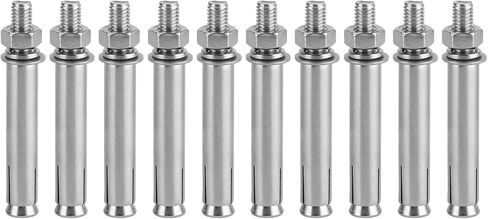 10pcs m8x80 مسامير تمدد 304 ملحق أداة تمدد الفولاذ المقاوم للصدأ in Saudi Arabia
