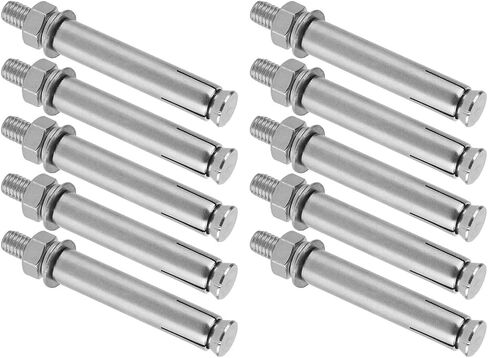 10pcs m8x80 مسامير تمدد 304 ملحق أداة تمدد الفولاذ المقاوم للصدأ in Saudi Arabia