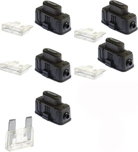 Maxi Inline Fuse Holder Fuseholder Install Bay 4 6 8 Gauge 80 Amp (1 Pack) in Kuwait
