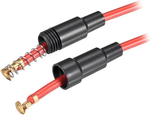 UXCELL 5 PCS 6x30MM مضمّن نوع المسمار حامل الصمامات 16 GAUGE AWG RED WIRE مع 10 PCS 10A الصمامات الزجاجية السريعة in Kuwait