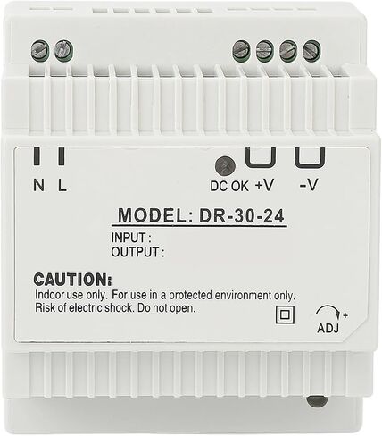 1PCS تبديل الطاقة مزودات DIN HOLLOW SHELL ABS Multi Protection 30W SWITCH STANTRED لمعدات الإضاءة (12 فولت) in Kuwait