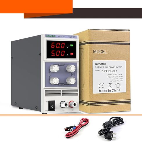 مستقر المختبر مزود الطاقة 60V 5A منظم الجهد التبديل متغير البدلاء 30V 10A DIY (KPS3010D 30V 10A) in Kuwait