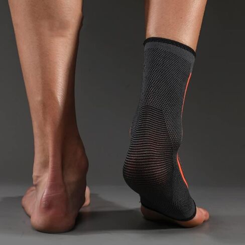 1 PCS 3D Compression Nylon Strap Belt Ankle Protector Football Ankle Support Basketball Ankle Brace Protective(D,S-M) in Saudi Arabia