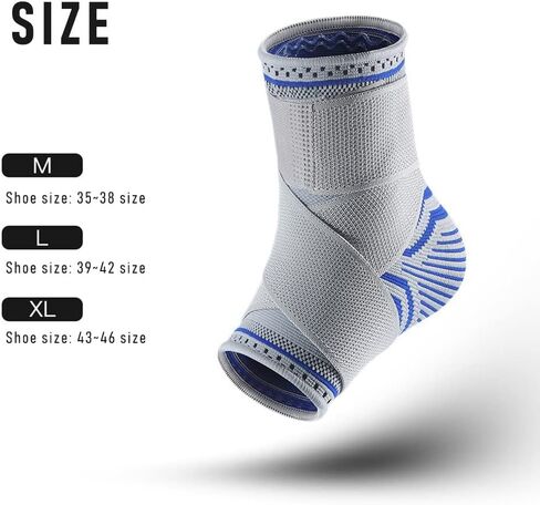 Bandage Ankle Support Protector Football Basketball Ankle Brace Protective(E) in Saudi Arabia