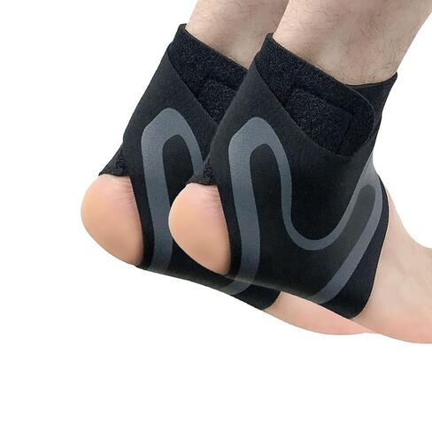 3D Neoprene Adjustable Ankle Support Protector Football Basketball Ankle Support Brace Protective(X-Large) in Saudi Arabia
