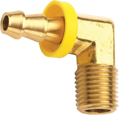 Dixon 2730808C Brass 1/2"-14 Male NPTF x 1/2" 90° Push-On Hose Barb in Saudi Arabia