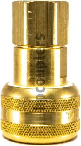 Foster FM3003, 3 Series, Industrial Coupler, Automatic, 1/4" Female NPT, Brass in Saudi Arabia