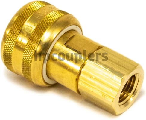 Foster FM3003, 3 Series, Industrial Coupler, Automatic, 1/4" Female NPT, Brass in Saudi Arabia