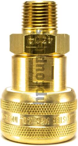 Foster FM4303 ، 4 Series ، andustrial joupler ، Automatic ، 3/8 "Male NPT ، Brass in Kuwait