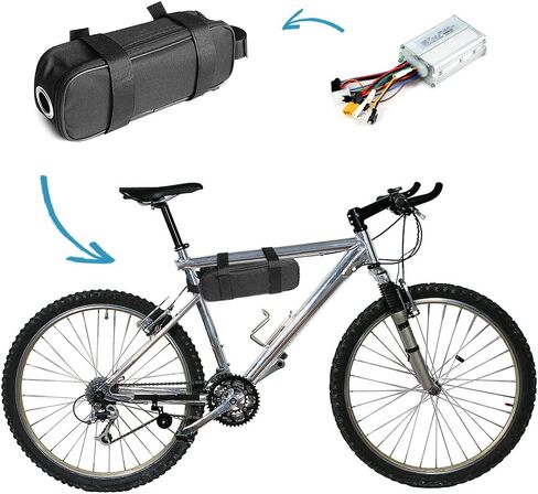 Controller Bag for Electric Bike, Battery Bag Cycle Storage Bag with Adjustable Straps and Cable Access, Controller Bag Case in Saudi Arabia
