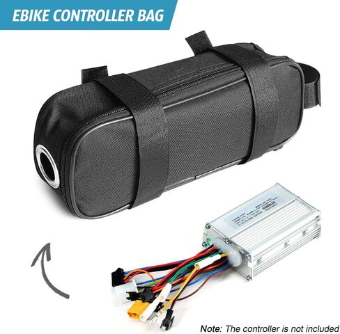 Controller Bag for Electric Bike, Battery Bag Cycle Storage Bag with Adjustable Straps and Cable Access, Controller Bag Case in Saudi Arabia