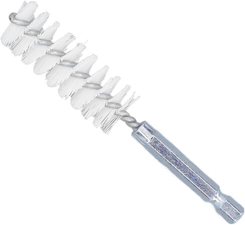 تنظيف فرشاة بتنظيف الأسلاك ببت فرشاة حفر سلك الفرشاة NIIYEN 6pcs Bore Brush 4in Proof Proof Twisted Wire Cleanting مع 1/4in hex shank لسائق تأثير الحفر الكهربائية (سلك نحاسي)) in Kuwait