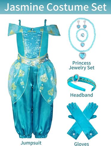 Ikali Princess Dress Up for Girls ، Arabian Princess Costume Vanct Dress Kids Choilers Formith Form in Kuwait