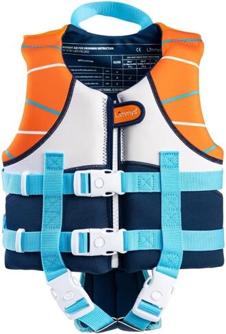 Limmys Premium Kids Swim Vest – Toddler Swim Jacket and Buoyancy Swimming Aid – Modern Design Swimming Vest for Boys and Girls – Innovative Safety-First Features in Saudi Arabia