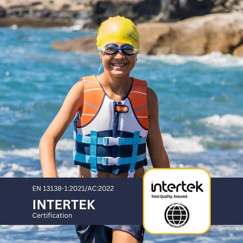 Limmys Premium Kids Swim Vest – Toddler Swim Jacket and Buoyancy Swimming Aid – Modern Design Swimming Vest for Boys and Girls – Innovative Safety-First Features in Saudi Arabia
