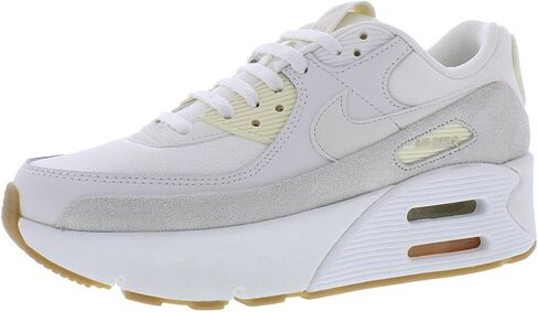 Nike Air Max 90 LV8 أحذية المرأة (HF5073-133 ، SAIL/SAREN RED/PEARL PINK/MULTI-COLOR) SIZE 9.5 in Kuwait