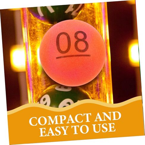 30pcs كرات Bingo Colls الملونة آمنة من كرات اليانصيب البلاستيكية لألعاب الحفلات جوائز جوائز السحوبات لأعياد الميلاد والتجمعات in Kuwait