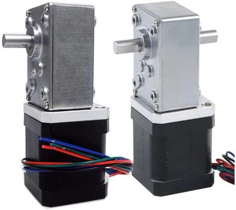 A58SW-42BY WORM GEAR 42 Stepper Electronic Starter NEMA 17 Stepper lectronic lectronic with turbine Gear Box step Legle 1.8 DC lectronic lectronic Zhjgiooorg (Single Shaf M8 116mm ، Reser Resiro 50 in Saudi Arabia