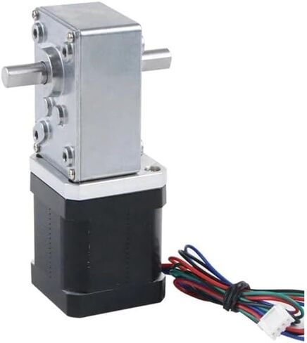 A58SW-42BY WORM GEAR 42 Stepper Electronic Starter NEMA 17 Stepper lectronic lectronic with turbine Gear Box step Legle 1.8 DC lectronic lectronic Zhjgiooorg (Single Shaf M8 116mm ، Reser Resiro 50 in Saudi Arabia