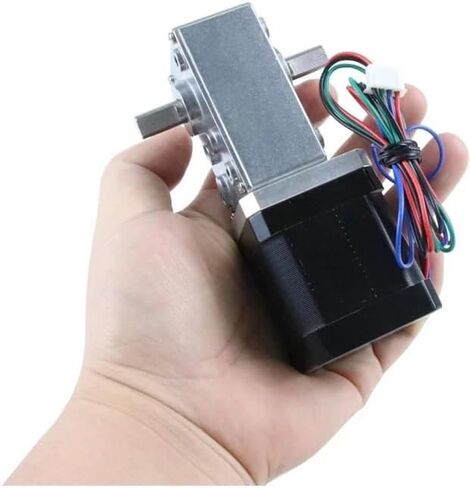 A58SW-42BY WORM GEAR 42 Stepper Electronic Starter NEMA 17 Stepper lectronic lectronic with turbine Gear Box step Legle 1.8 DC lectronic lectronic Zhjgiooorg (Single Shaf M8 116mm ، Reser Resiro 50 in Saudi Arabia