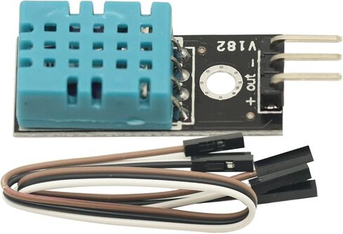 2pcs DHT-11 DHT11 درجة الحرارة والرطوبة لمستشعر درجة الحرارة الرقمية استشعار استشعار درجة حرارة Arduino 3.3V-5V in Saudi Arabia