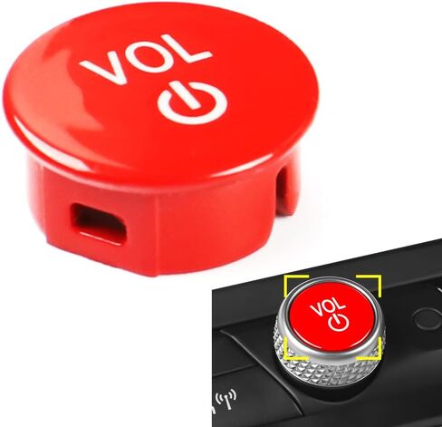 Cnonee1 1 pcs Red Car Audio Volume Control Knob for BMW G Chassis 2 3 4 8 Series M3 M4 M8 X3 X4 X5 X6 X7 Z4 in Kuwait