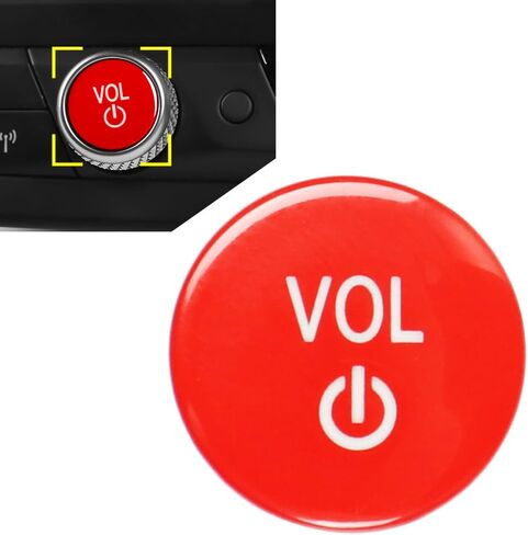 Cnonee1 1 pcs Red Car Audio Volume Control Knob for BMW G Chassis 2 3 4 8 Series M3 M4 M8 X3 X4 X5 X6 X7 Z4 in Kuwait
